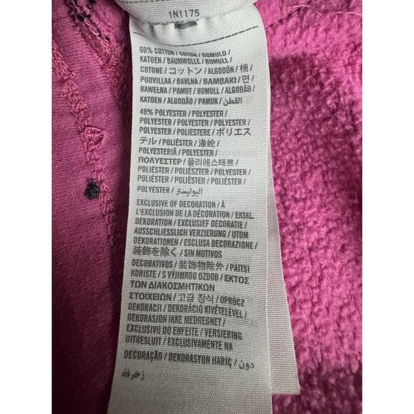 Abercrombie & Fitch Pink Y2K Sporty Sweat Micro Booty Mini Shorts Lounge Sz S - Picture 7 of 8